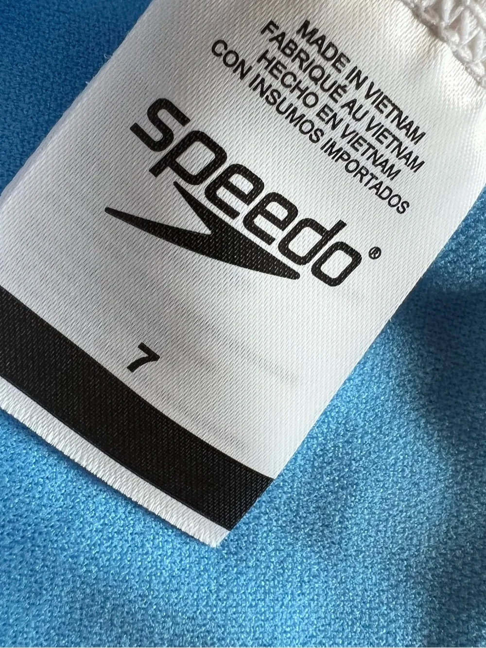 Speedo red white